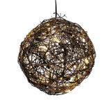 Vickerman LED Rattan Ball Light Set