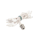 Vickerman E17 5mm Wide Angle Color-Changing LED Light Drop, 16 Lights, 48", White Wire