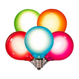 Vickerman G40 Glass Filament LED Light Set, Multi-Colored