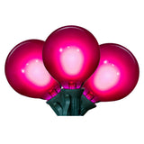 Vickerman G50 Glass Filament LED Light Set, Purple