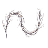 Vickerman 6' Icy Sugar Glitter Twig Garland, Brown