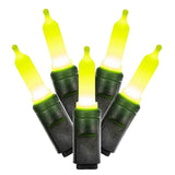 Vickerman 50-Light T5 Mini LED Christmas Light Set, 16', Lime