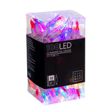 Vickerman Italian Mini LED Christmas Light Set, White Wire