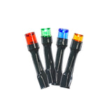 Vickerman Battery-Operated 5mm Wide Angle LED Christmas Light Set, 50 Lights, Multi-Colored