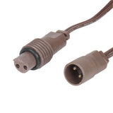 Vickerman 50-Light Coaxial Wide Angle LED Christmas Light Set, 25'