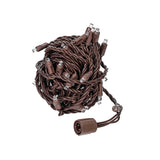 Vickerman 50-Light Coaxial Wide Angle LED Christmas Light Set, 25', Pure White