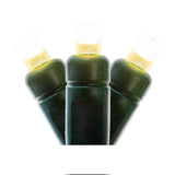 Vickerman 50-Light Frosted Wide Angle LED Christmas Light Set, Green Wire, 50 Lights, 25', Frosted Warm White