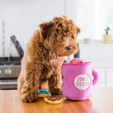 ZippyPaws Zippy Burrow Coffee and Donutz Plush Dog Toy