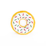 ZippyPaws Holiday Peppermint Donutz Plush Dog Toy