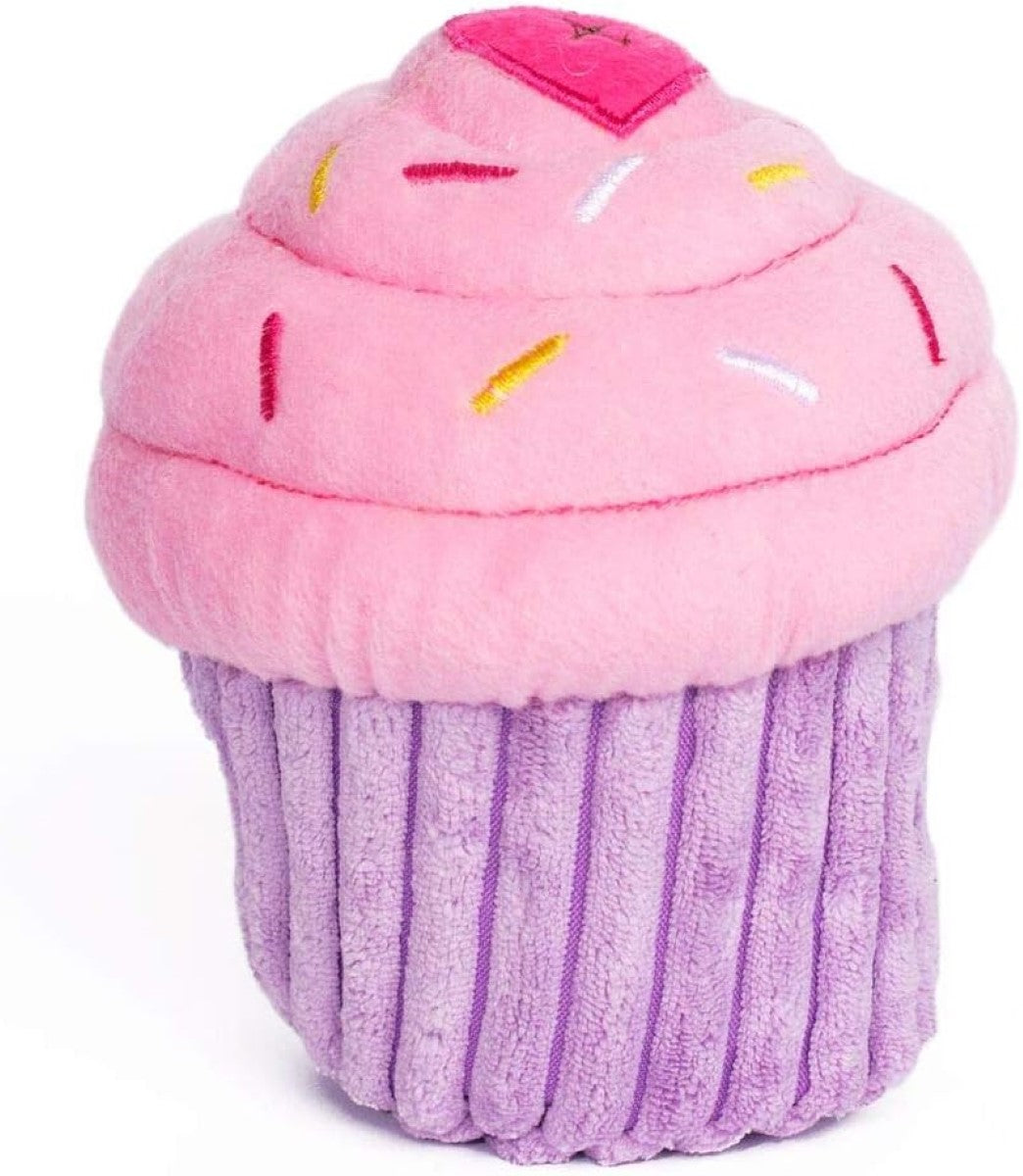 ZippyPaws Cupcake Plush Dog Toy (2 Styles Available)