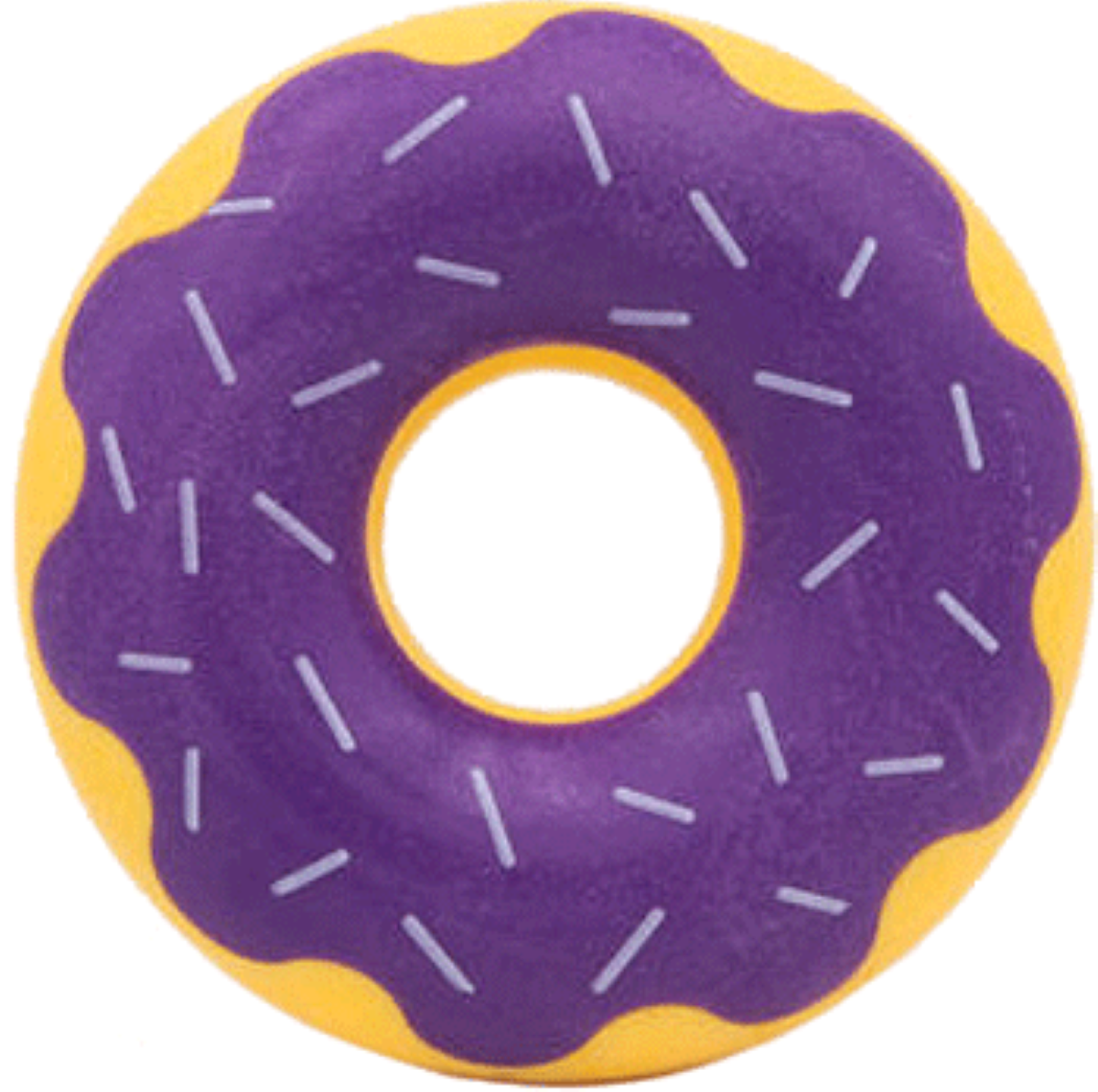 ZippyPaws Halloween ZippyTuff Donutz - Grape Jelly