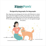 ZippyPaws Holiday Donutz Plush Dog Toy (Multiple Styles Available)