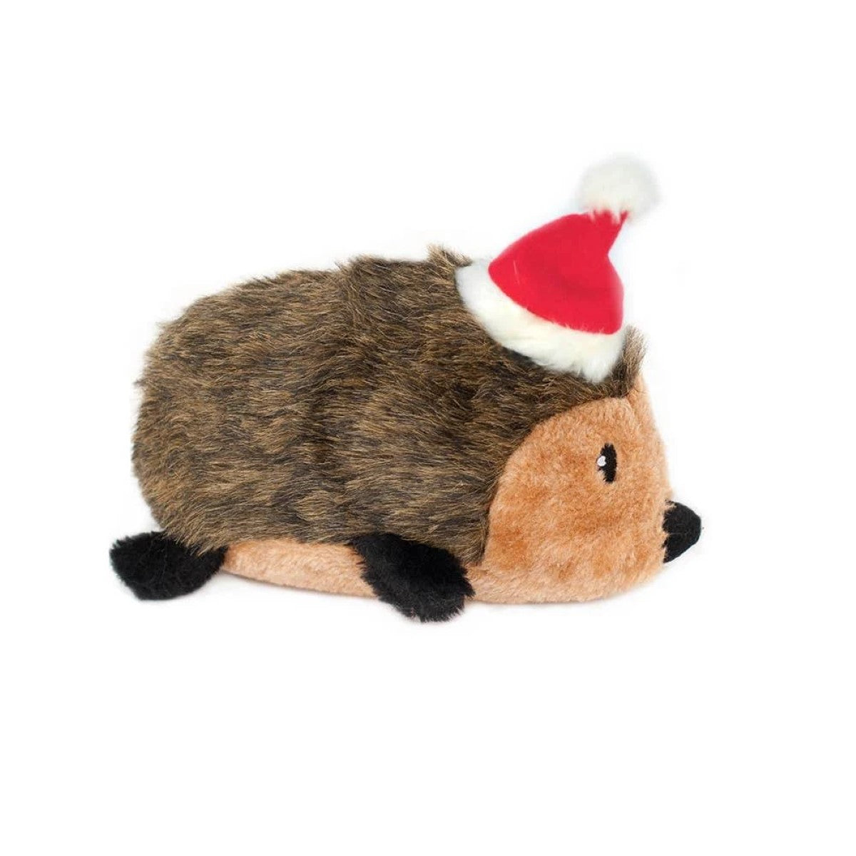 ZippyPaws Holiday Hedgehog Plush Dog Toy