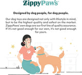 ZippyPaws Holiday Miniz 3-Pack Naughty and Nice Bones Plush Dog Toy