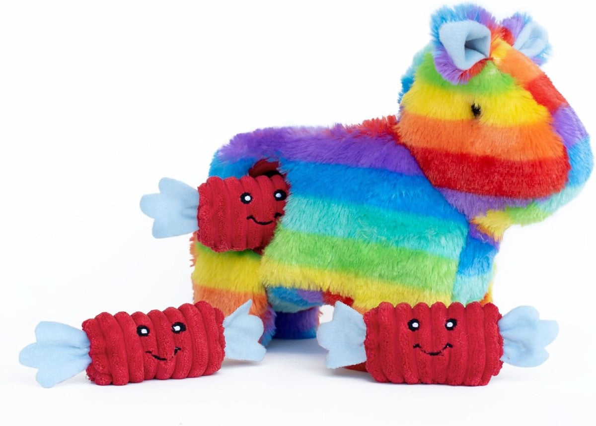 ZippyPaws Zippy Burrow - Piñata Plush Dog Toy