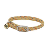 Li'l Pals Elasticized Safety Kitten Collar with Reflective Threads - Yellow