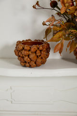 Acorn Ceramic Pot By Accent Decor