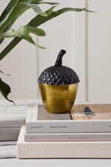 Acorn Stash Lidded Box Decorative Accent By Accent Decor