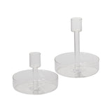 Adeline Glass Candleholders By Accent Decor