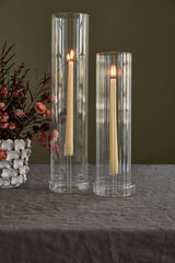 Adeline Glass Candleholders By Accent Decor