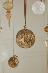 Adriatic Glass Ornaments By Accent Decor