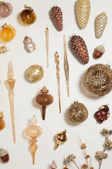 Adriatic Glass Ornaments By Accent Decor