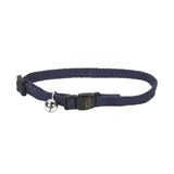 New Earth Soy Adjustable Breakaway Cat Collar - Indigo