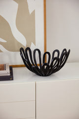 Altamonte Sculptural Metal Bowl By Accent Decor