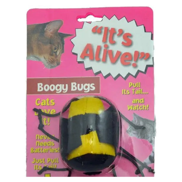 It's Alive Vibrating Cat Toy - Boogy Bug