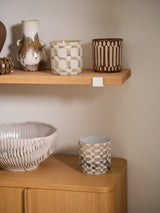 Anselm Hand-Painted Textured Pots By Accent Decor