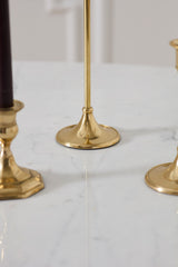 Antique Metal Candleholders By Accent Decor