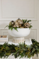 Antiqued Disco Ball Glass Ornaments By Accent Decor