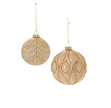 Antoinette Glass Ornaments By Accent Decor