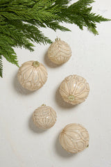 Antoinette Glass Ornaments By Accent Decor