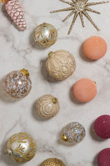 Antoinette Glass Ornaments By Accent Decor