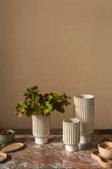Astor Textured Footed Vase By Accent Decor