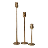 Auric Metal Candleholders By Accent Decor