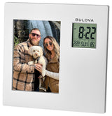 Bulova B1729 Picture This LCD Photo Frame Tabletop Alarm Clock - view 2