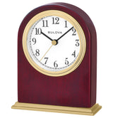 Bulova B1737 Monroe Rosewood Arch Tabletop Clock - view 2