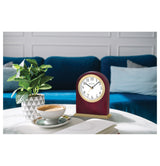 Bulova B1737 Monroe Rosewood Arch Tabletop Clock - view 3