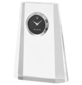 Bulova B5020 Paragon Black K-9 Crystal Glass Tabletop Clock - view 2