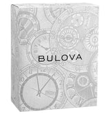 Bulova B5020 Paragon Black K-9 Crystal Glass Tabletop Clock - view 3