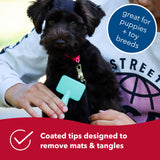 Li'l Pals Dog Slicker Brush with Coated Tips