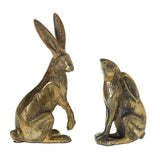 Bea Bunny Metal Decorative Figurine By Accent Decor