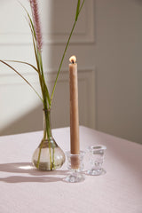 Bellamy Footed Glass Candleholder By Accent Decor