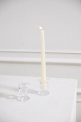 Bellamy Footed Glass Candleholder By Accent Decor