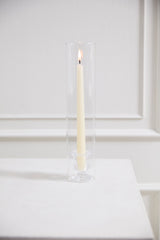 Bellamy Footed Glass Candleholder By Accent Decor