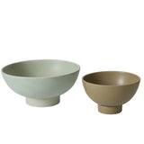 Beltline with Saucer Ceramic Bowls By Accent Decor