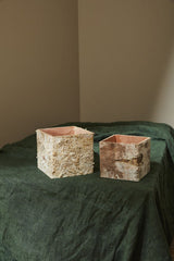 Birch Square Wood Pots By Accent Decor