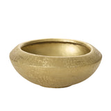 Blaze Textured Carved Bowl By Accent Decor